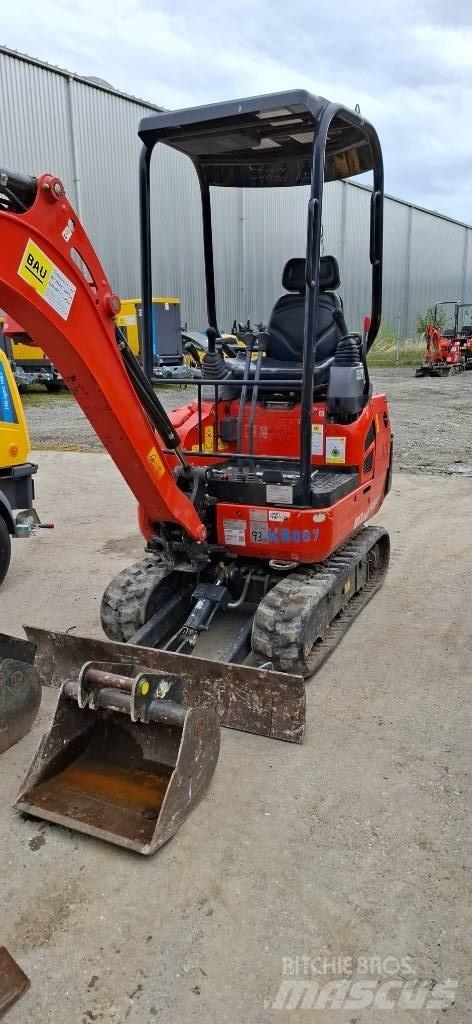 Kubota U 17-3 Mini ekskavatoriai < 7 t