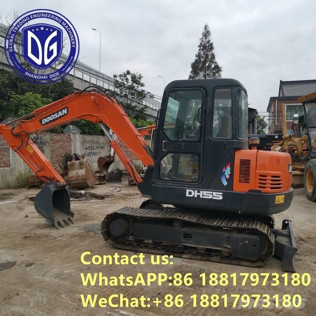 Doosan DH55 Mini ekskavatoriai < 7 t