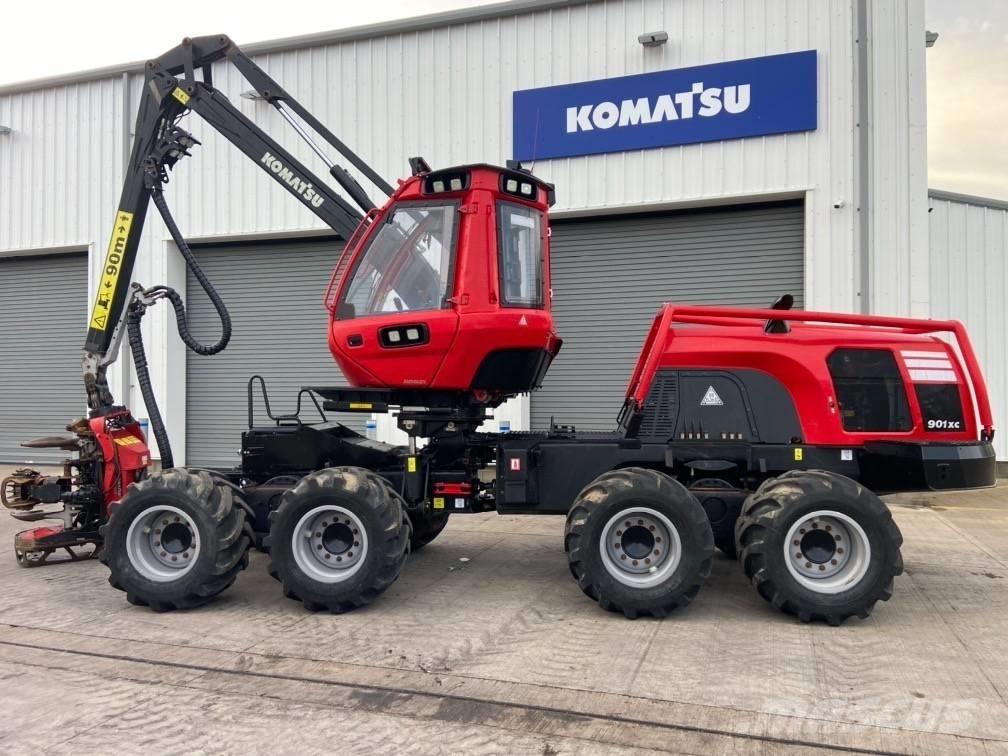 Komatsu 901XC Miško technika (Harvesteriai)