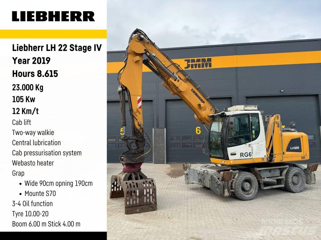 Liebherr LH 22 Atliekų / pramoniniai krautuvai