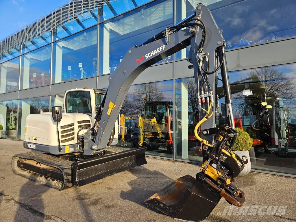 Terex Schaeff tc85 Vidutinės galios ekskavatoriai 7-12 t