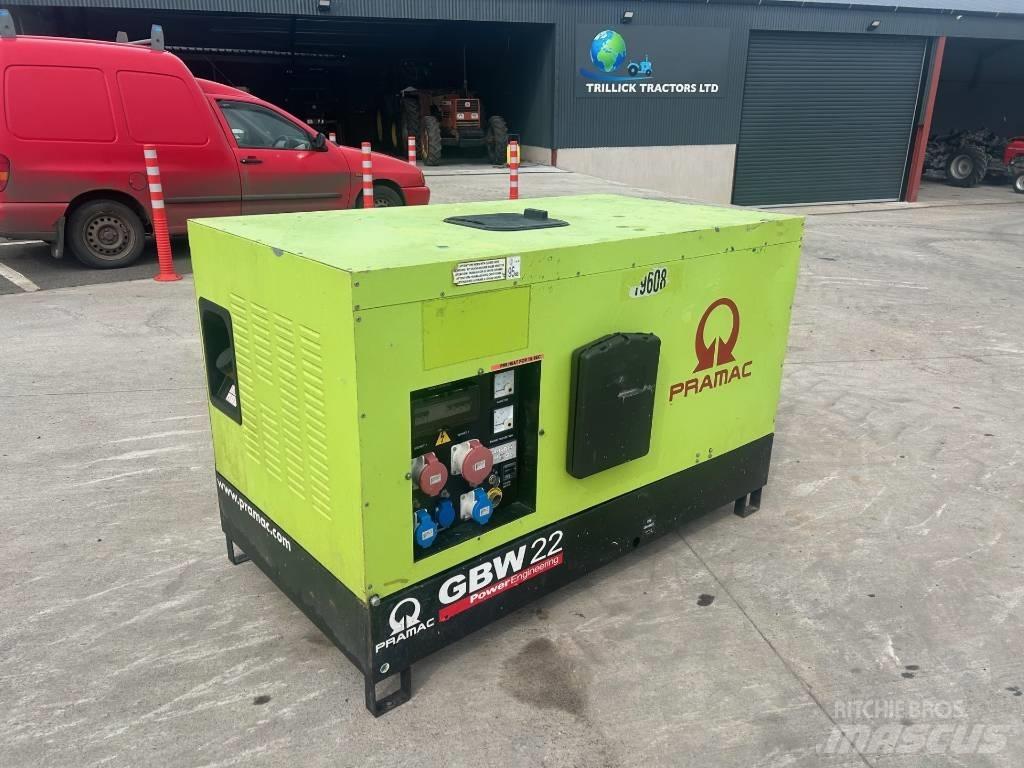 Pramac GBW 22 Dyzeliniai generatoriai