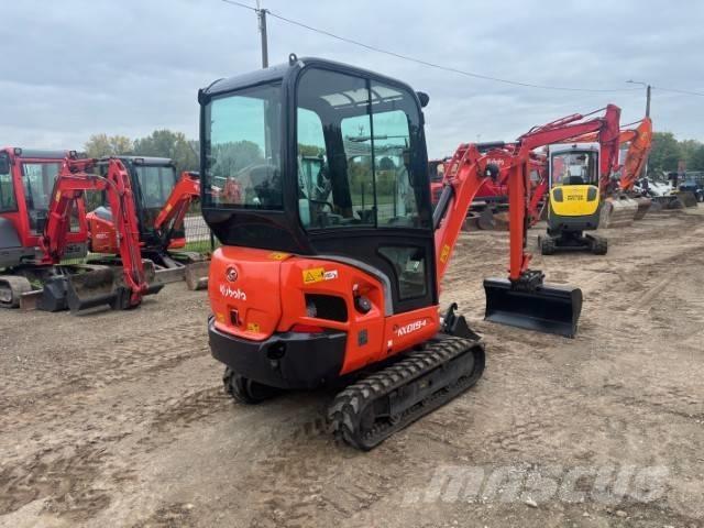 Kubota KX 019-4 Mini ekskavatoriai < 7 t