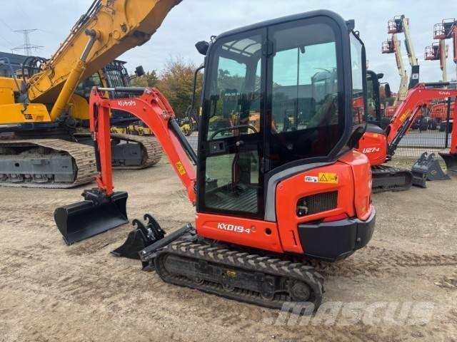 Kubota KX 019-4 Mini ekskavatoriai < 7 t