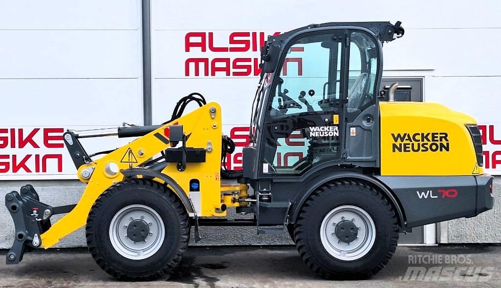 Wacker Neuson WL 70 Naudoti ratiniai krautuvai