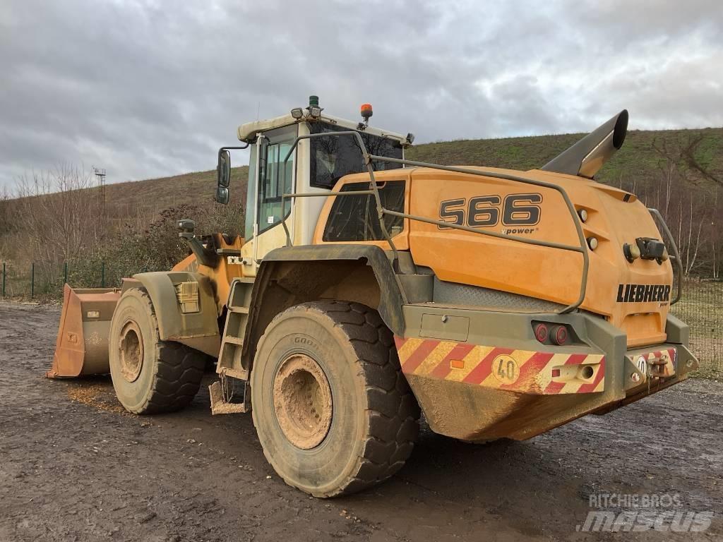 Liebherr L 566 Naudoti ratiniai krautuvai
