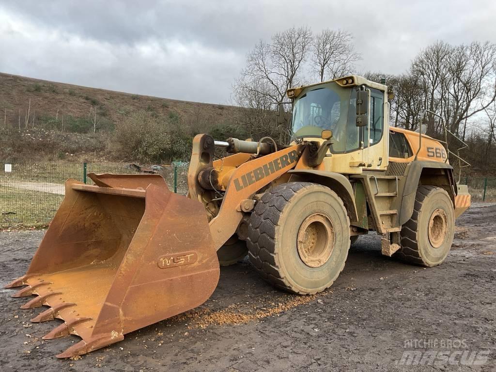 Liebherr L 566 Naudoti ratiniai krautuvai
