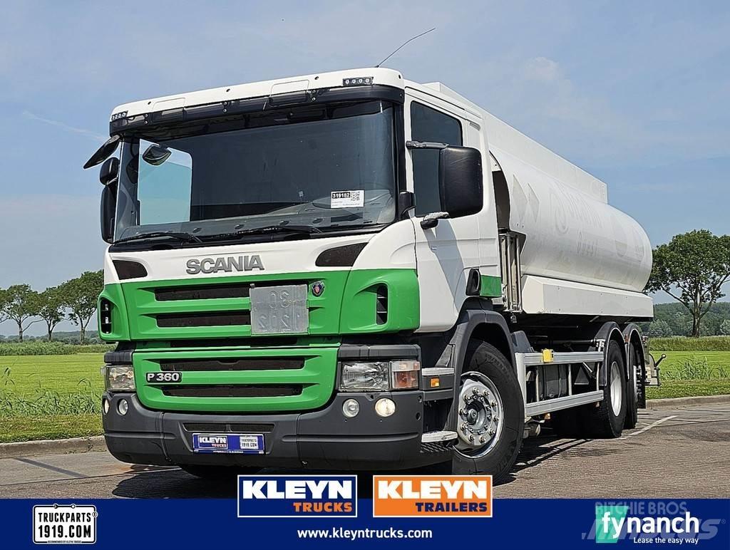 Scania P360 Automobilinės cisternos