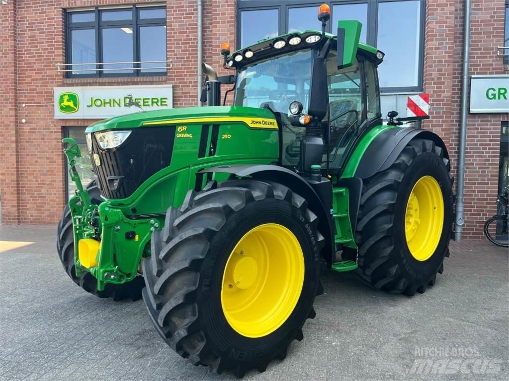 John Deere 6R250 Traktoriai