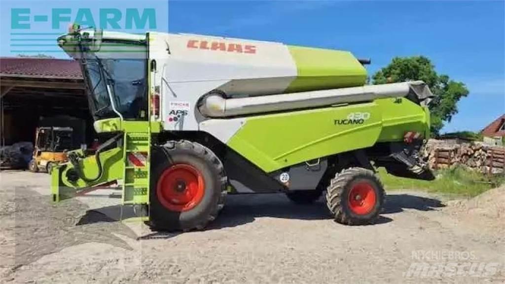 CLAAS tucano 430 Derliaus nuėmimo kombainai