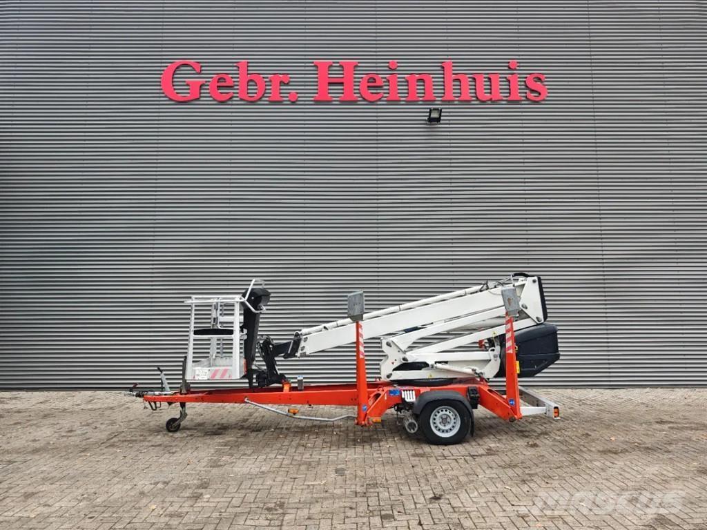 Dino 160 XT Ant priekabų montuojamos kėlimo platformos