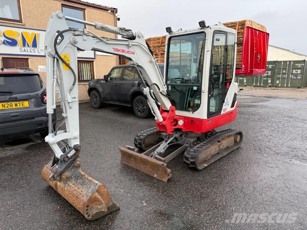 Takeuchi TB 225 Mini ekskavatoriai < 7 t