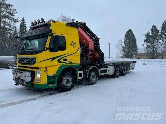 Volvo FM 13 8*4 Automobiliniai kranai