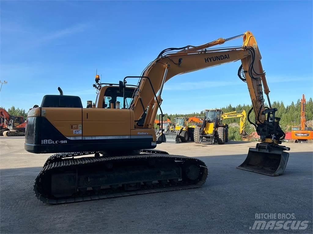 Hyundai R180LC-9A Vikšriniai ekskavatoriai