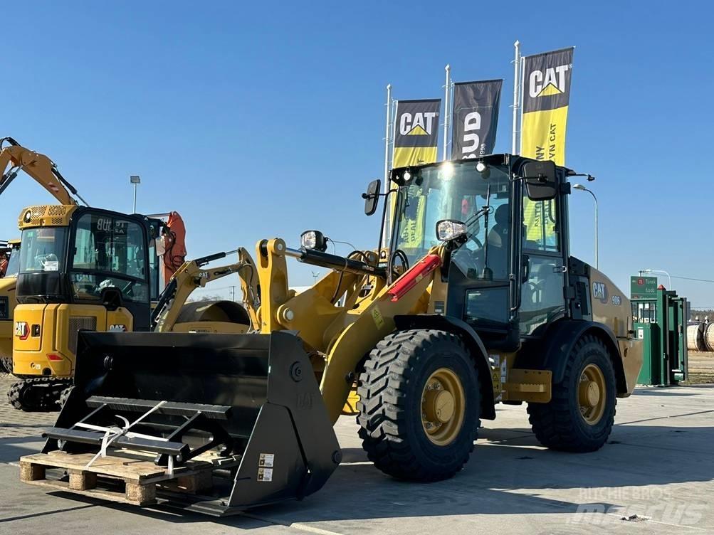 CAT 906 Naudoti ratiniai krautuvai