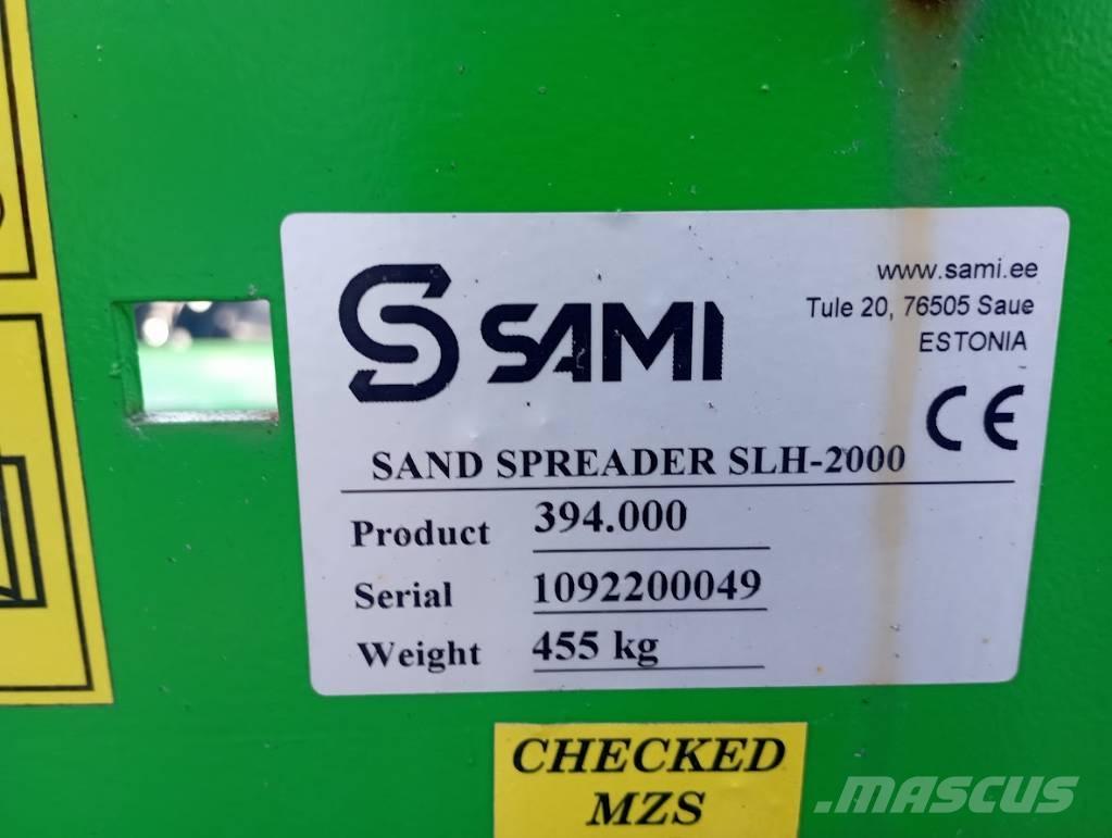 Sami SLH 2000 ZM-602 Smėlio ir druskos barstytuvai
