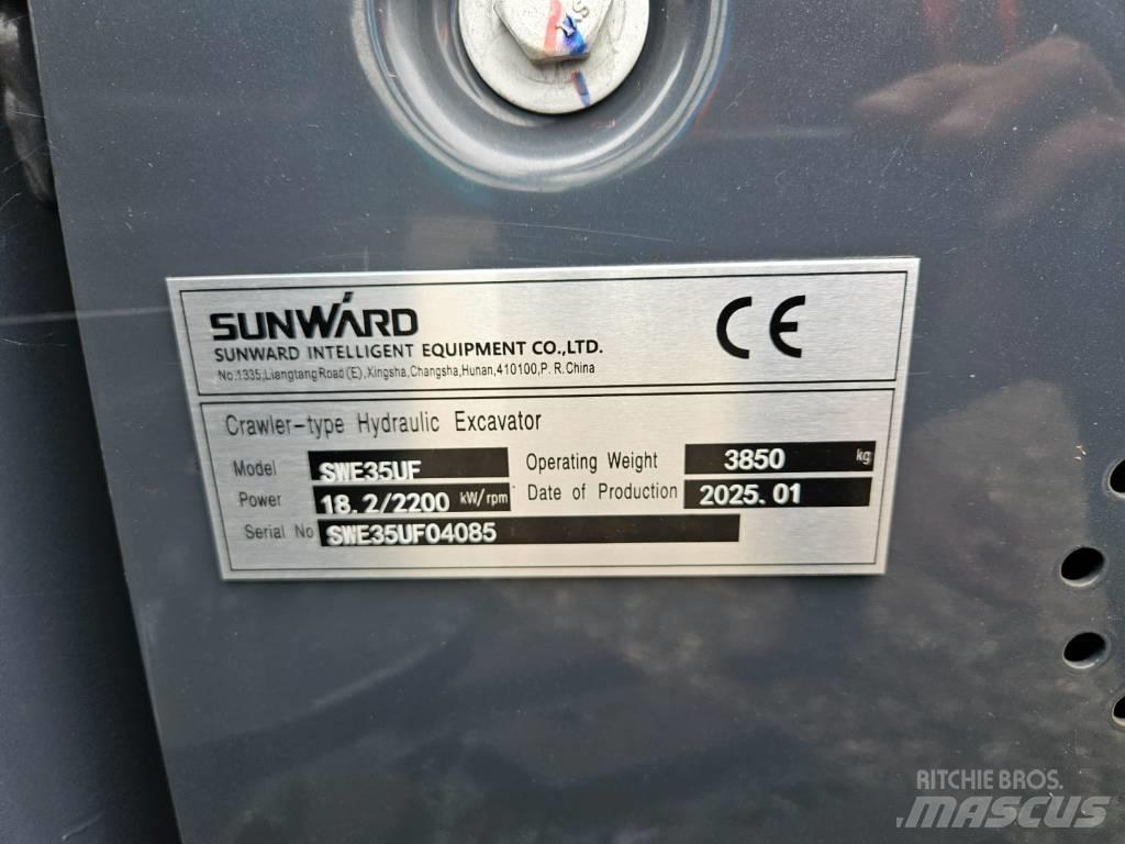 Sunward SWE 35 UF Mini ekskavatoriai < 7 t