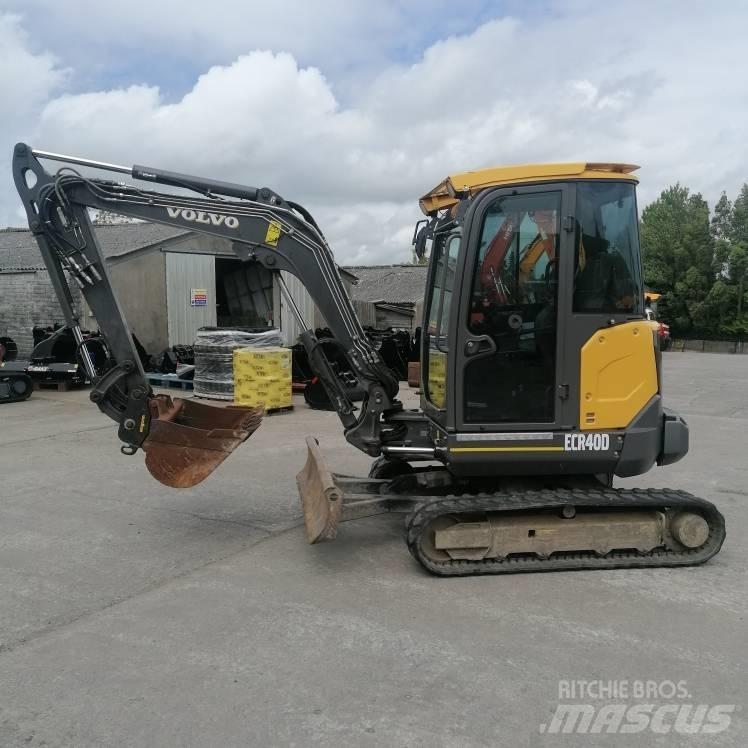 Volvo ECR 40 D Mini ekskavatoriai < 7 t
