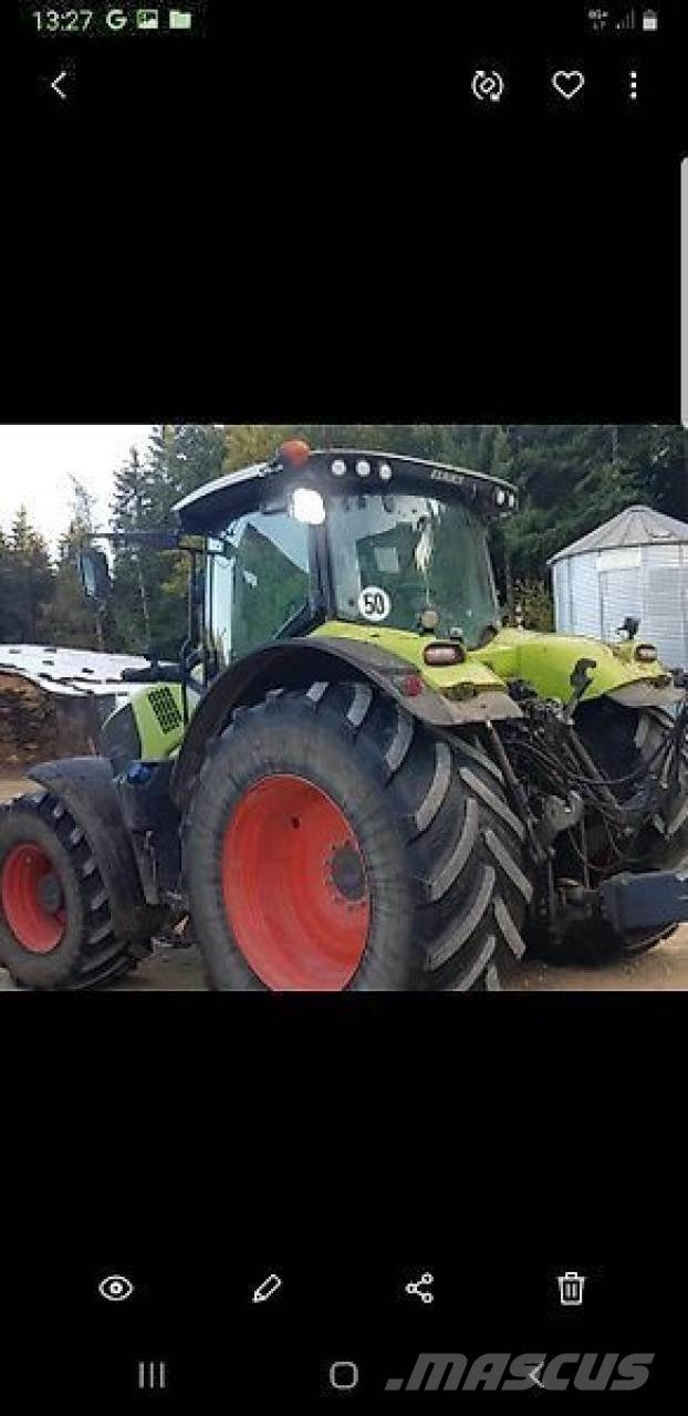 CLAAS axion 870 Traktoriai