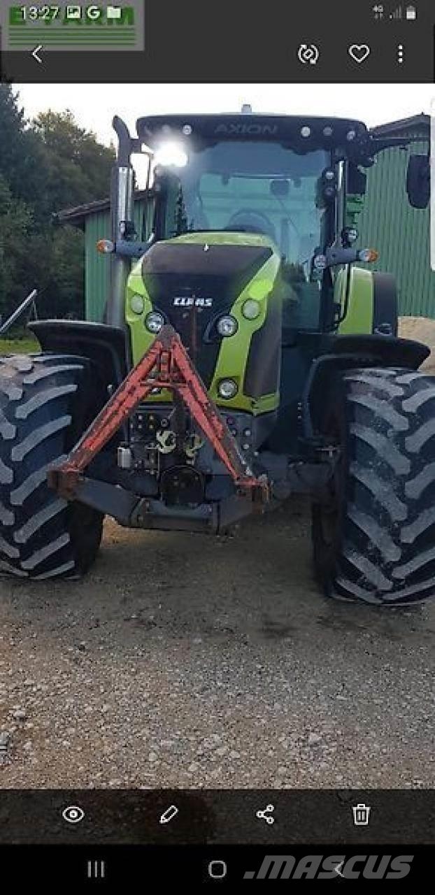 CLAAS axion 870 Traktoriai