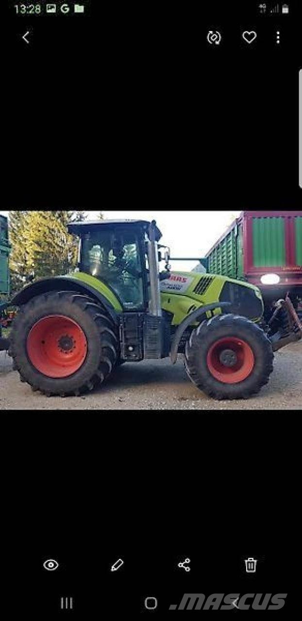 CLAAS axion 870 Traktoriai
