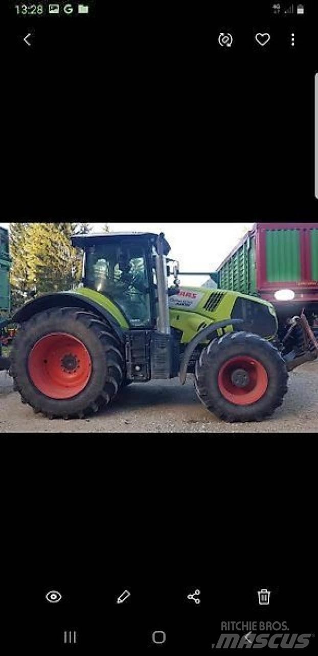 CLAAS axion 870 Traktoriai