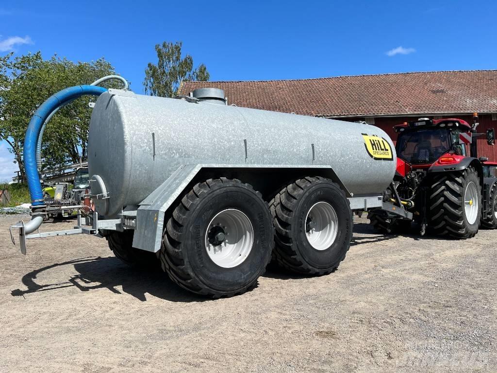 Hill 15m³ tankvogn Mėšlo barstytuvai