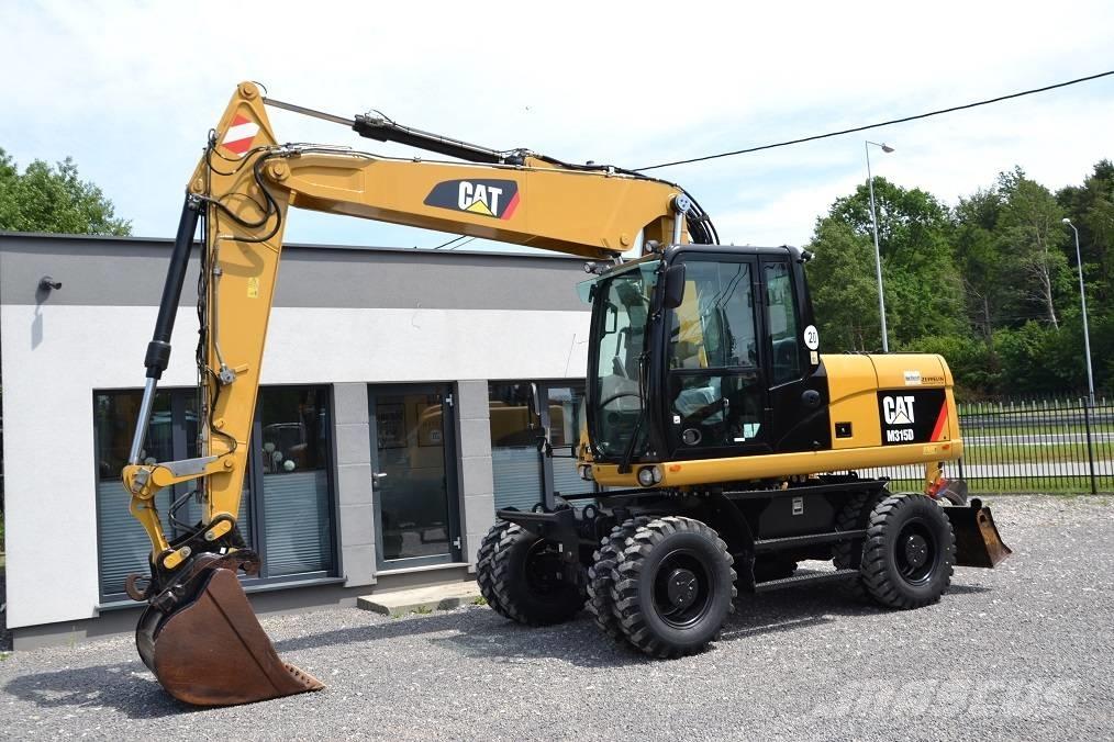 CAT M 315 D Ratiniai ekskavatoriai