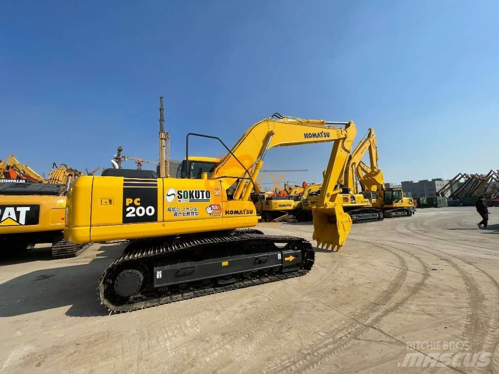 Komatsu PC200-7 Vikšriniai ekskavatoriai