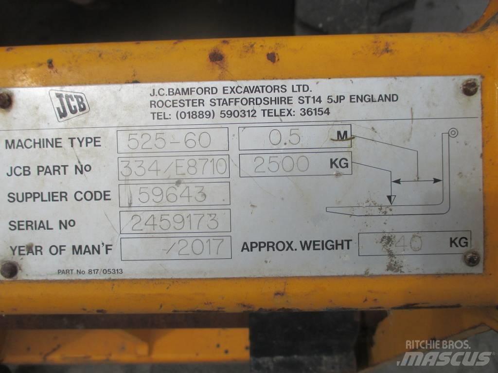JCB 525-60 Teleskopiniai krautuvai