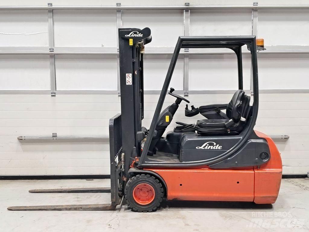 Linde E18C-02 Elektriniai šakiniai krautuvai