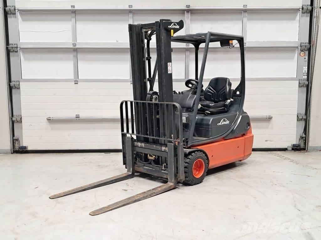 Linde E18C-02 Elektriniai šakiniai krautuvai