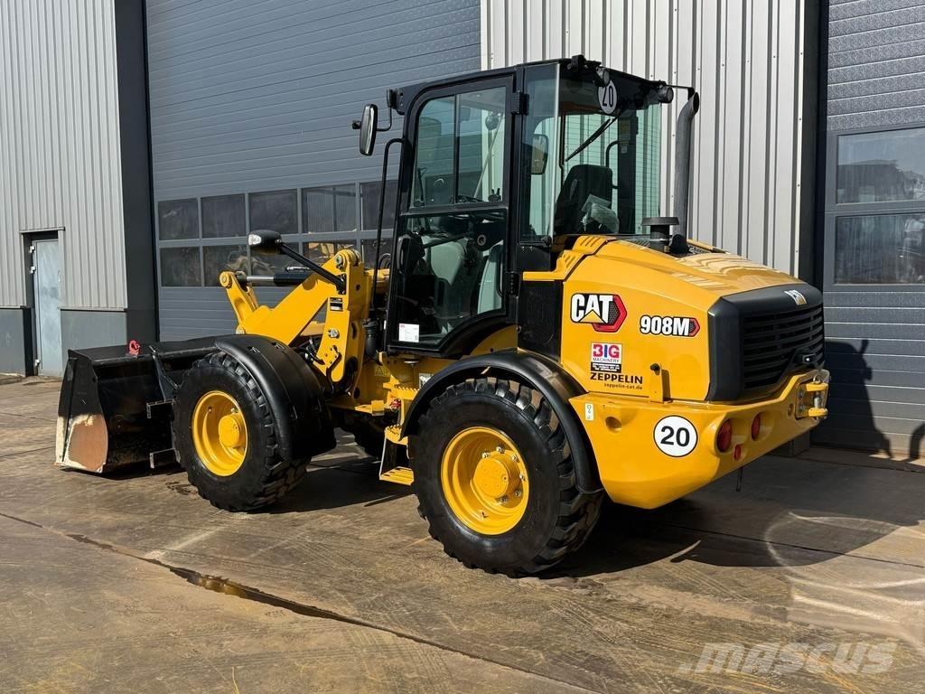 CAT 908M Naudoti ratiniai krautuvai
