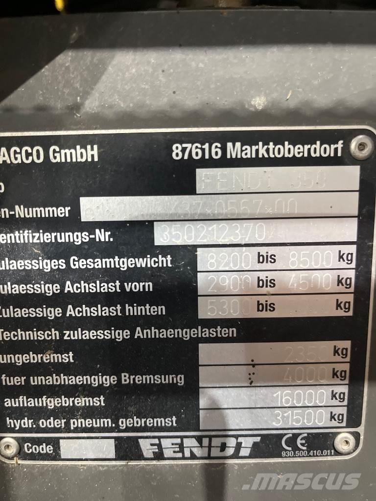 Fendt 313 Vario Traktoriai