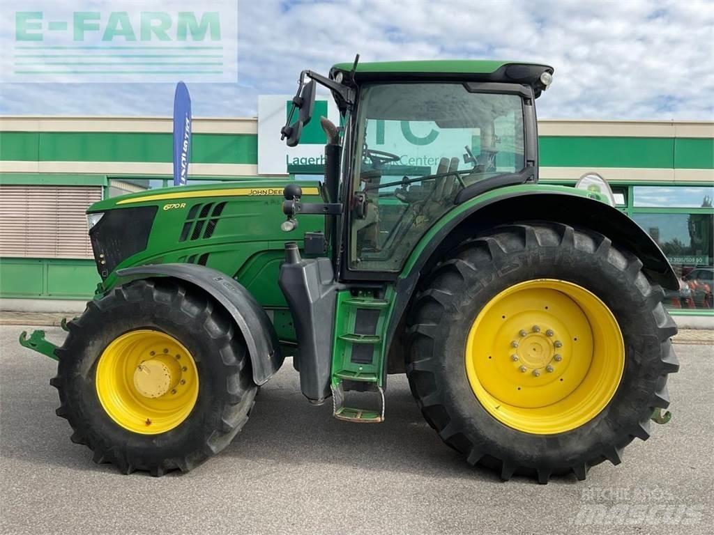 John Deere 6170R Traktoriai