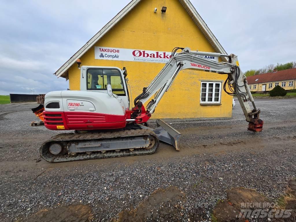 Takeuchi TB 290 Vidutinės galios ekskavatoriai 7-12 t