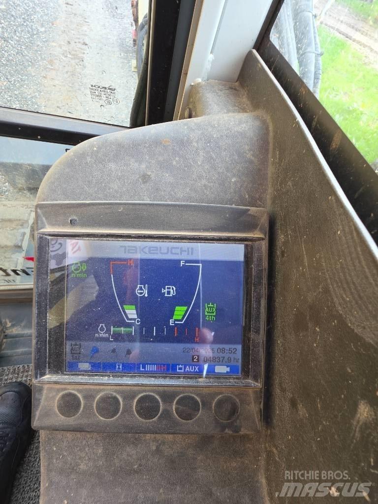 Takeuchi TB 290 Vidutinės galios ekskavatoriai 7-12 t