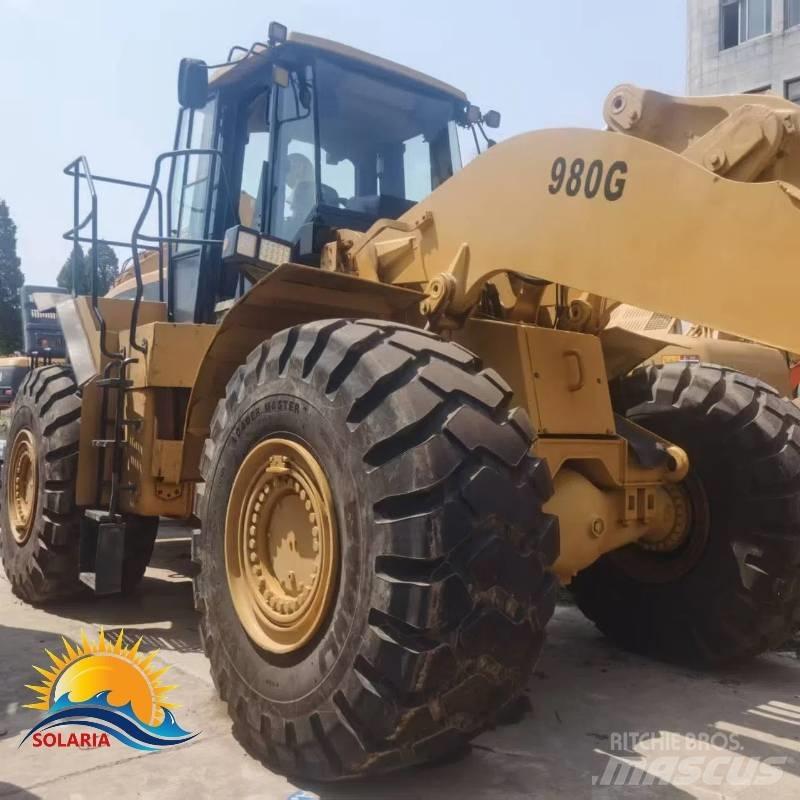 CAT 980 G Naudoti ratiniai krautuvai