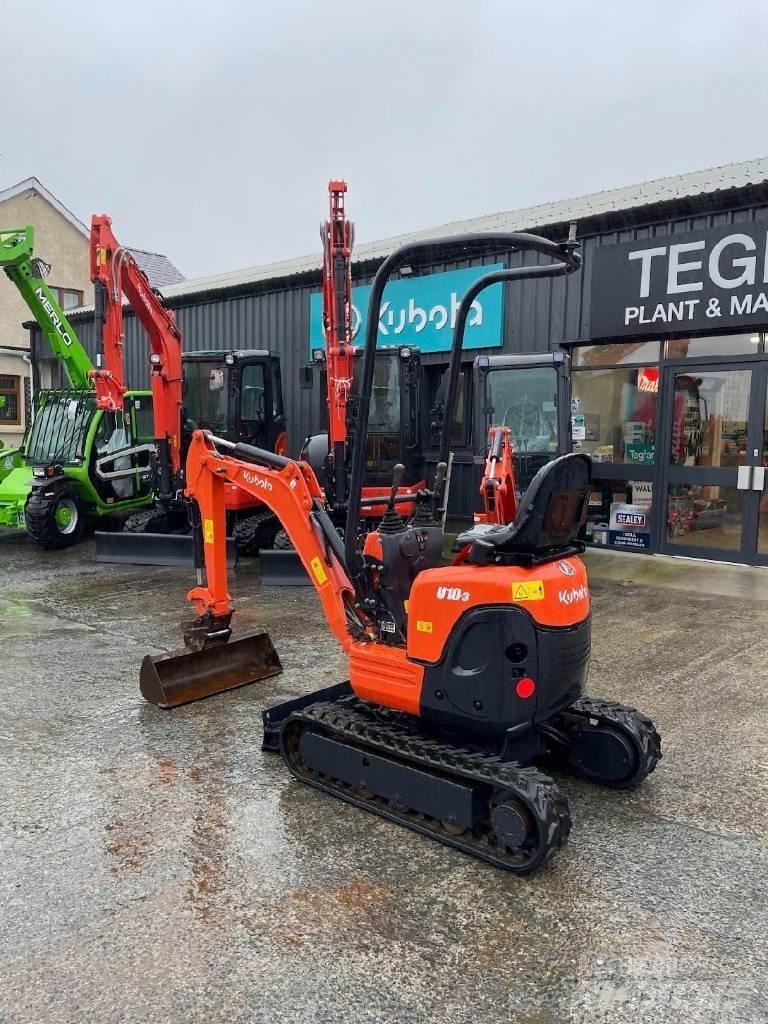 Kubota U 10-3 Mini ekskavatoriai < 7 t