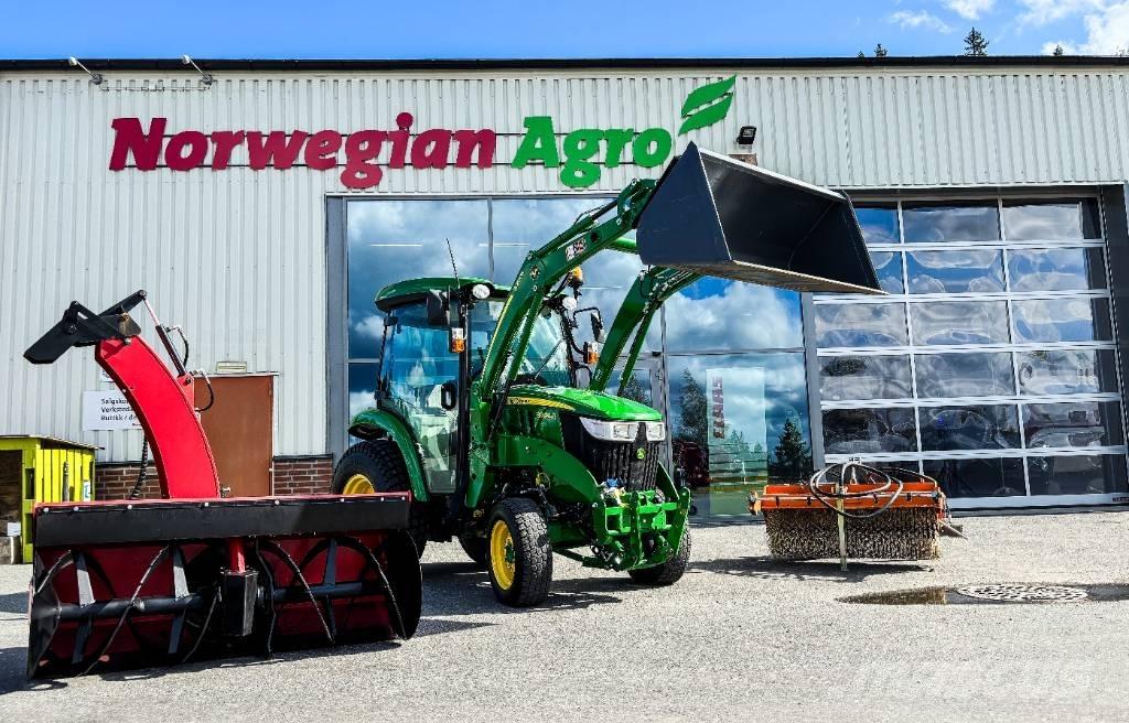 John Deere 3046R Naudoti kompaktiški traktoriai