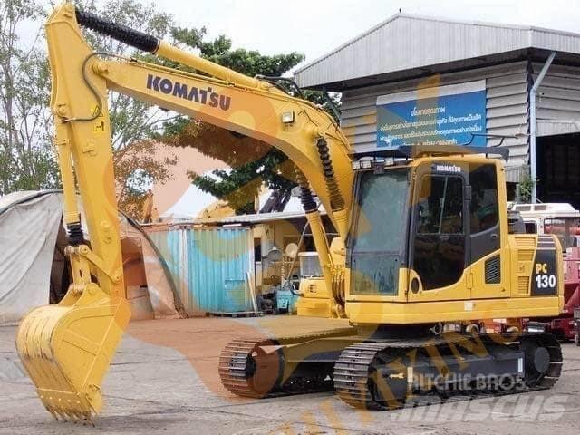 Komatsu PC 130 Vikšriniai ekskavatoriai