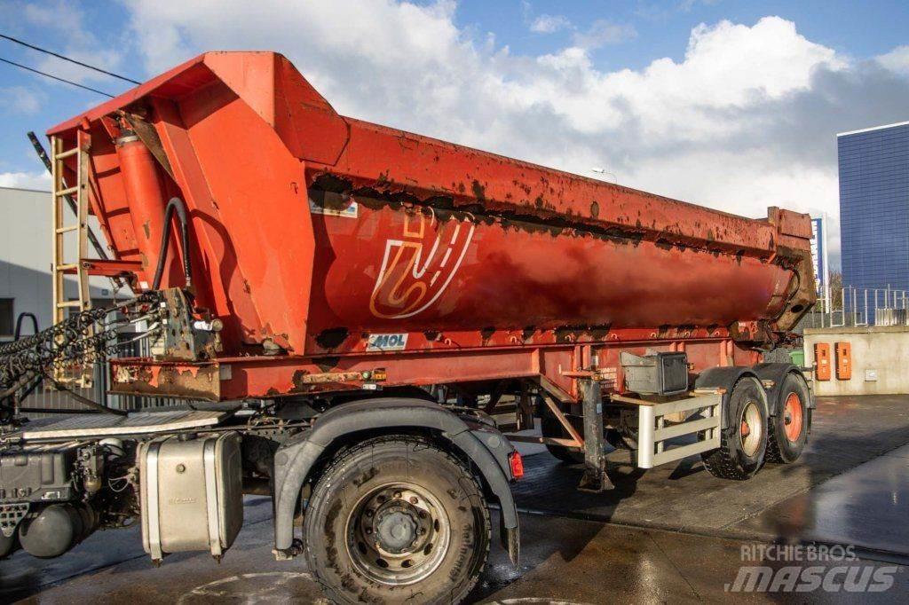 MOL K85F/20T/37ST Savivartės puspriekabės