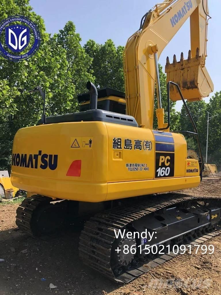 Komatsu PC 160 Vikšriniai ekskavatoriai