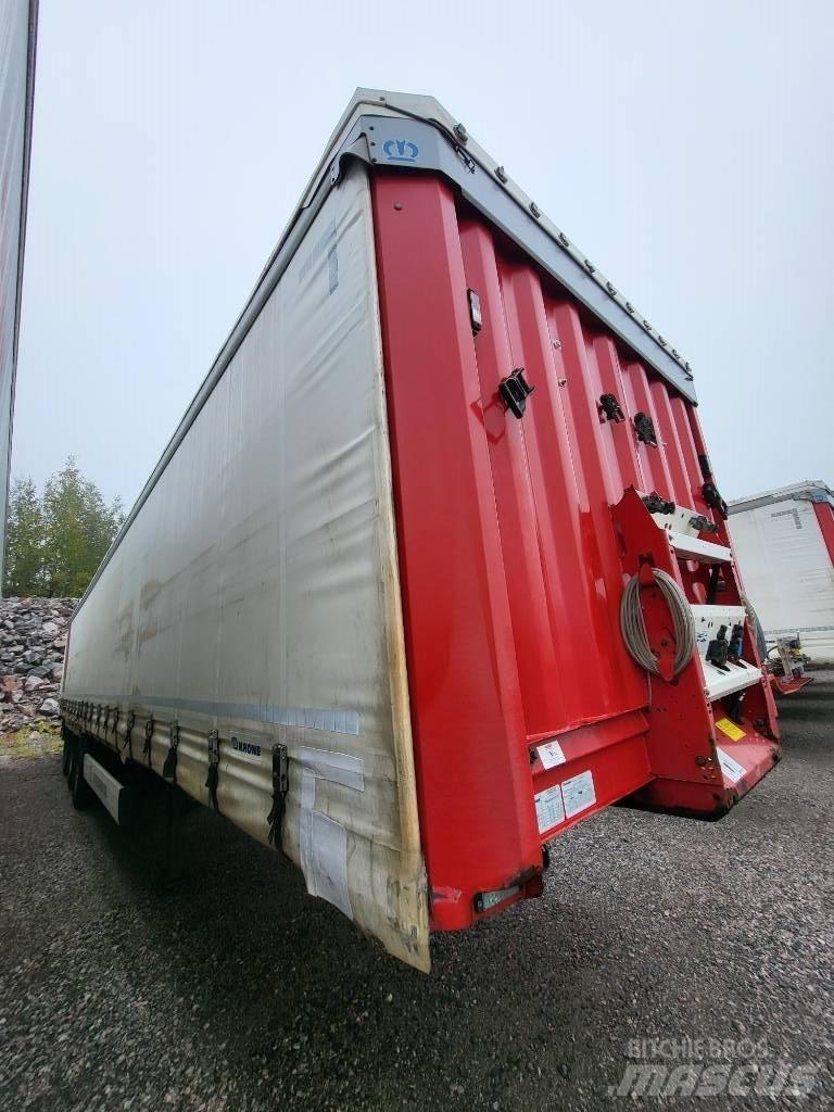 Krone Curtain Low Tentinės puspriekabės