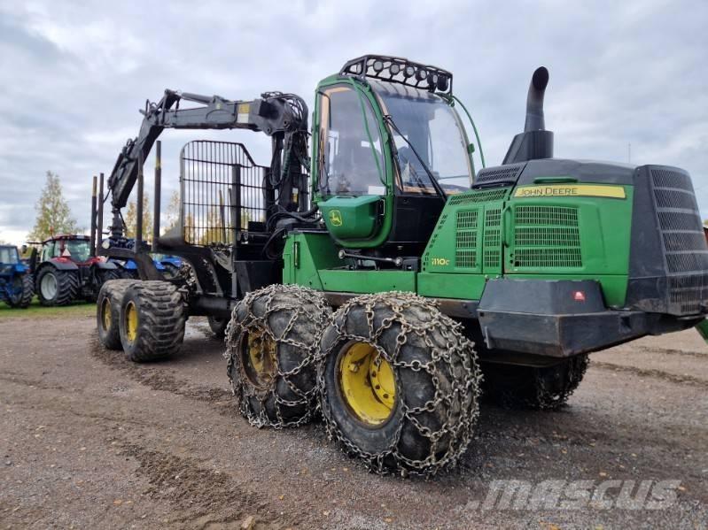 John Deere 1110 G Naudoti miškovežiai (Forvarderiai)