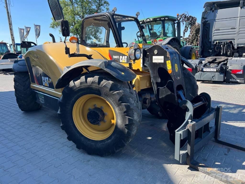 CAT TH 407 C Teleskopiniai krautuvai