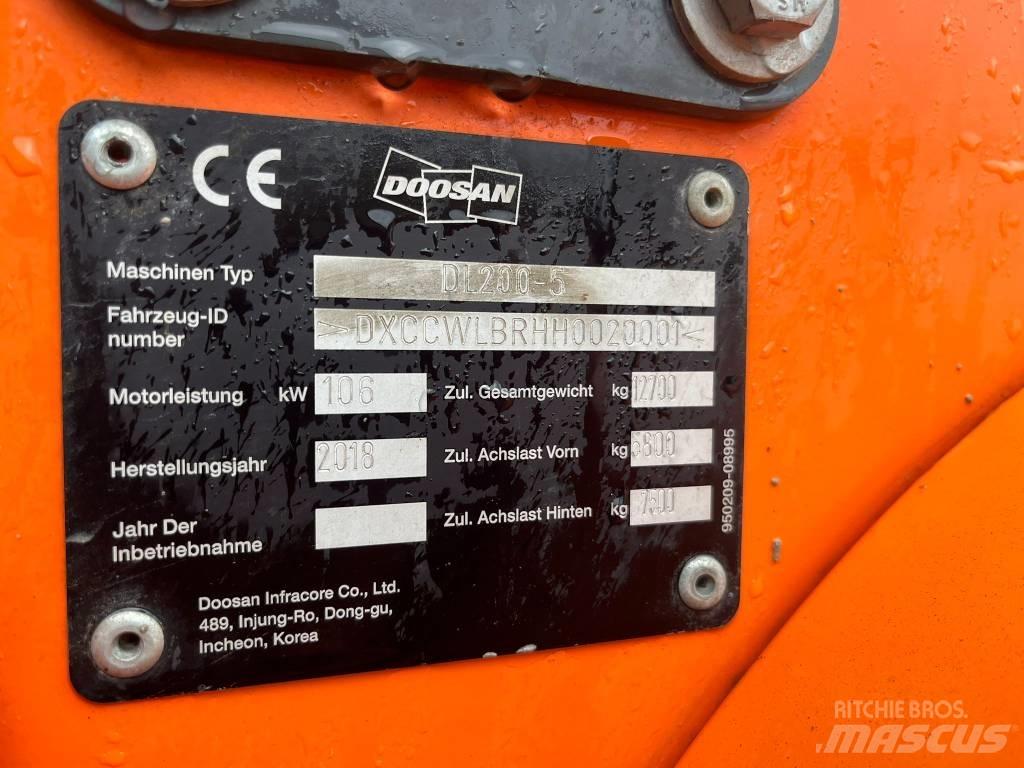 Doosan DL200-5 Naudoti ratiniai krautuvai
