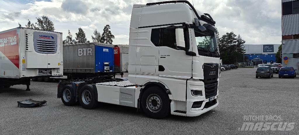 MAN TGX 25.580 Naudoti vilkikai