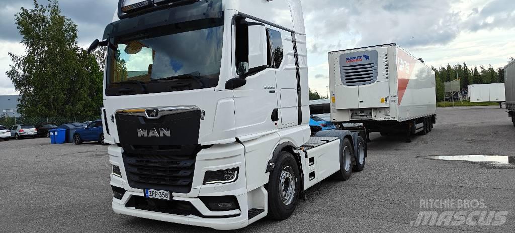MAN TGX 25.580 Naudoti vilkikai