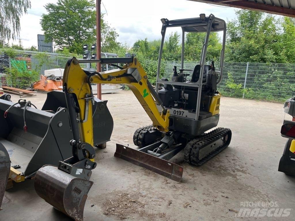 Wacker Neuson EZ17e Vikšriniai ekskavatoriai